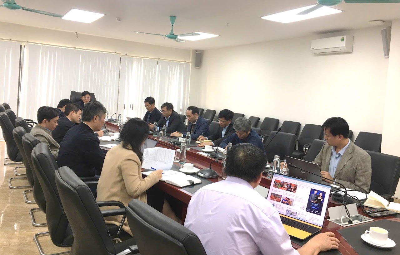 Họp ban quản lý dự án Vườn hữu nghị tại Trường Đại học Lâm nghiệp và triển khai các hoạt động